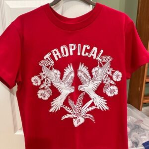 Women’s FARM Rio Red Tropical cotton graphic tee